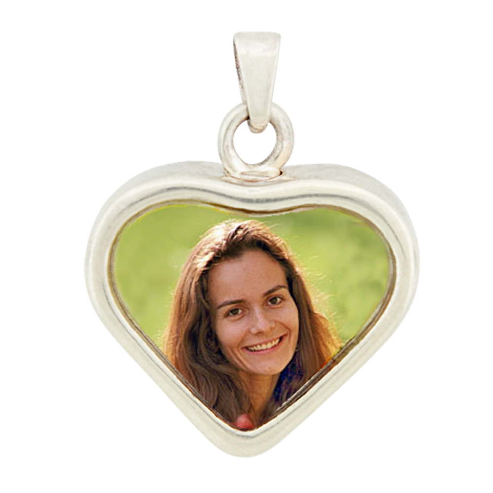 Heart Keepsake Pendant - Sterling Silver