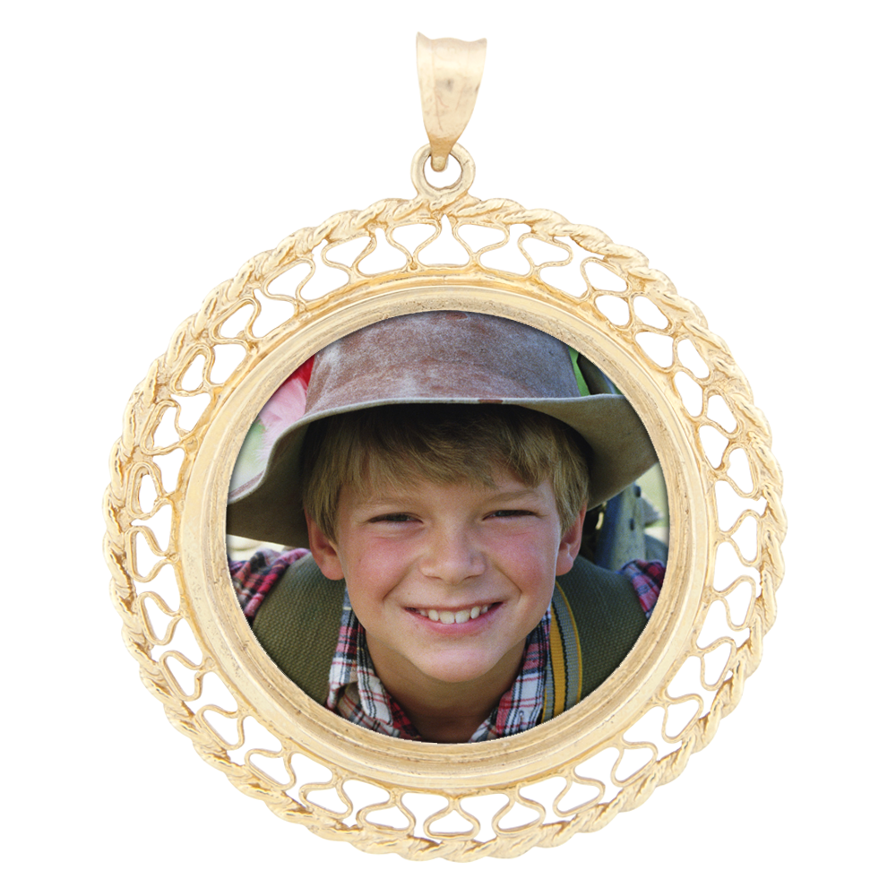Round Filigree Pendant