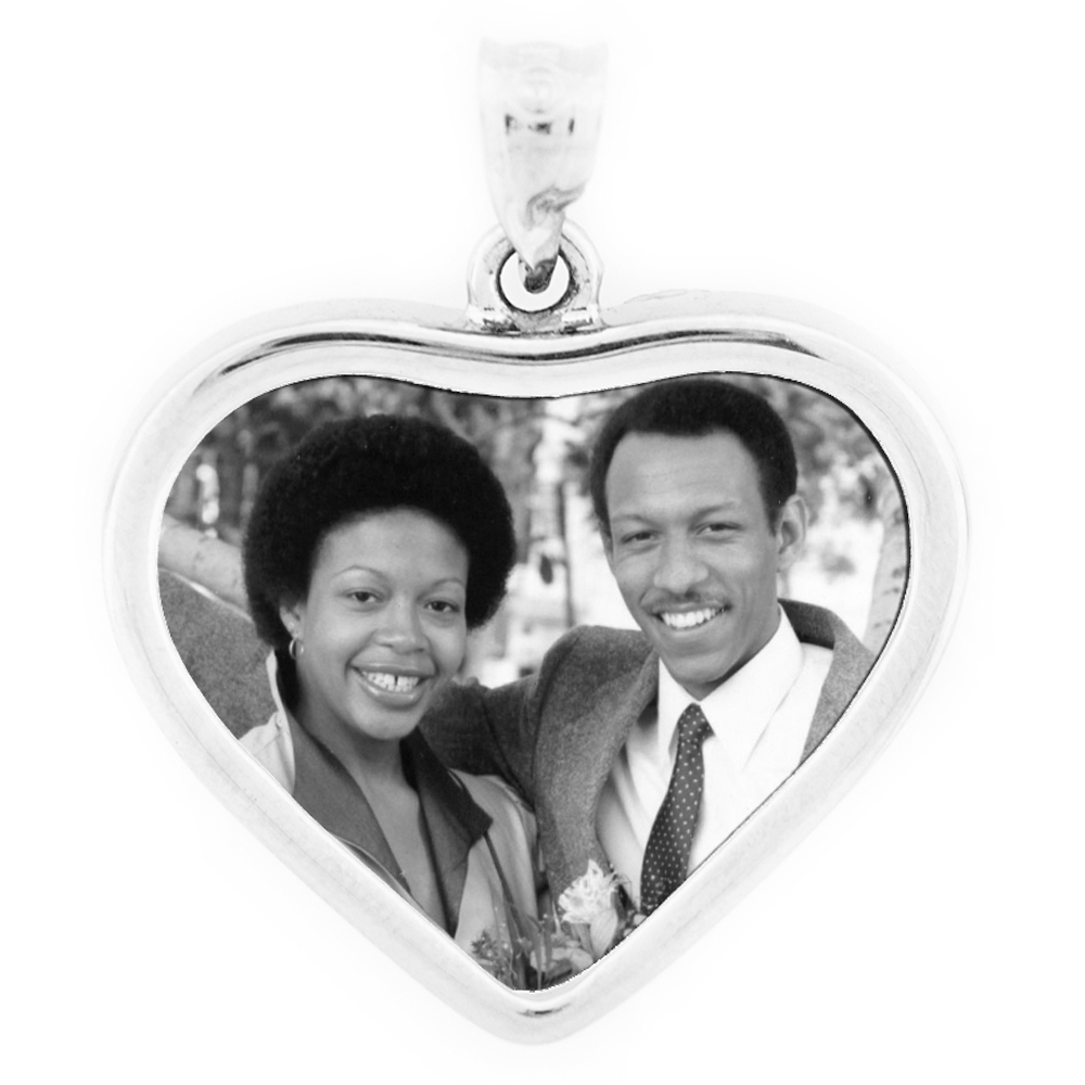 Heart Classic Pendant - Sterling Silver