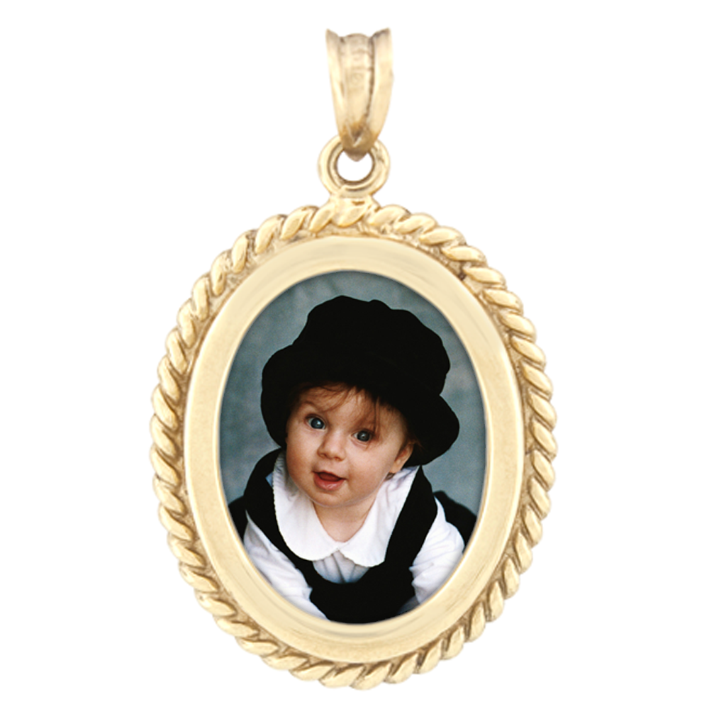 Oval Twist Pendant