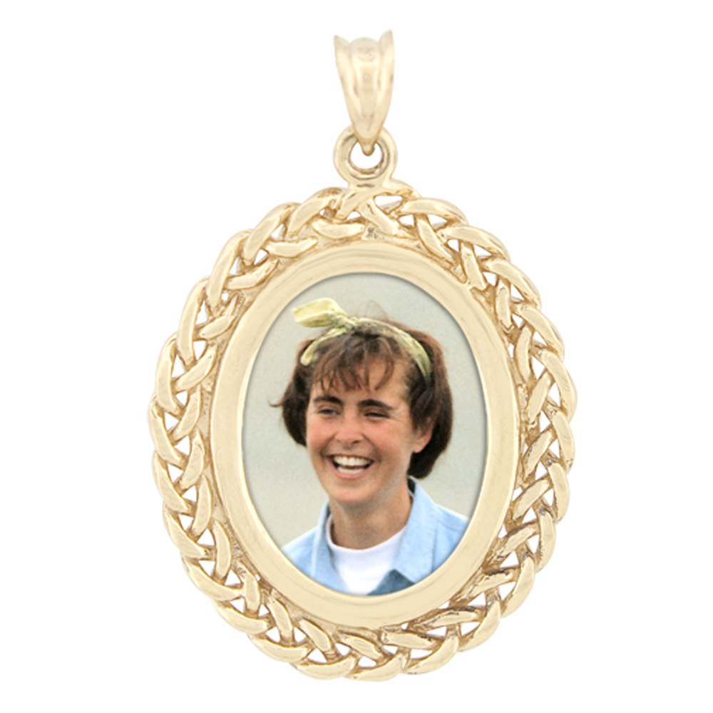 Oval Braid Pendant