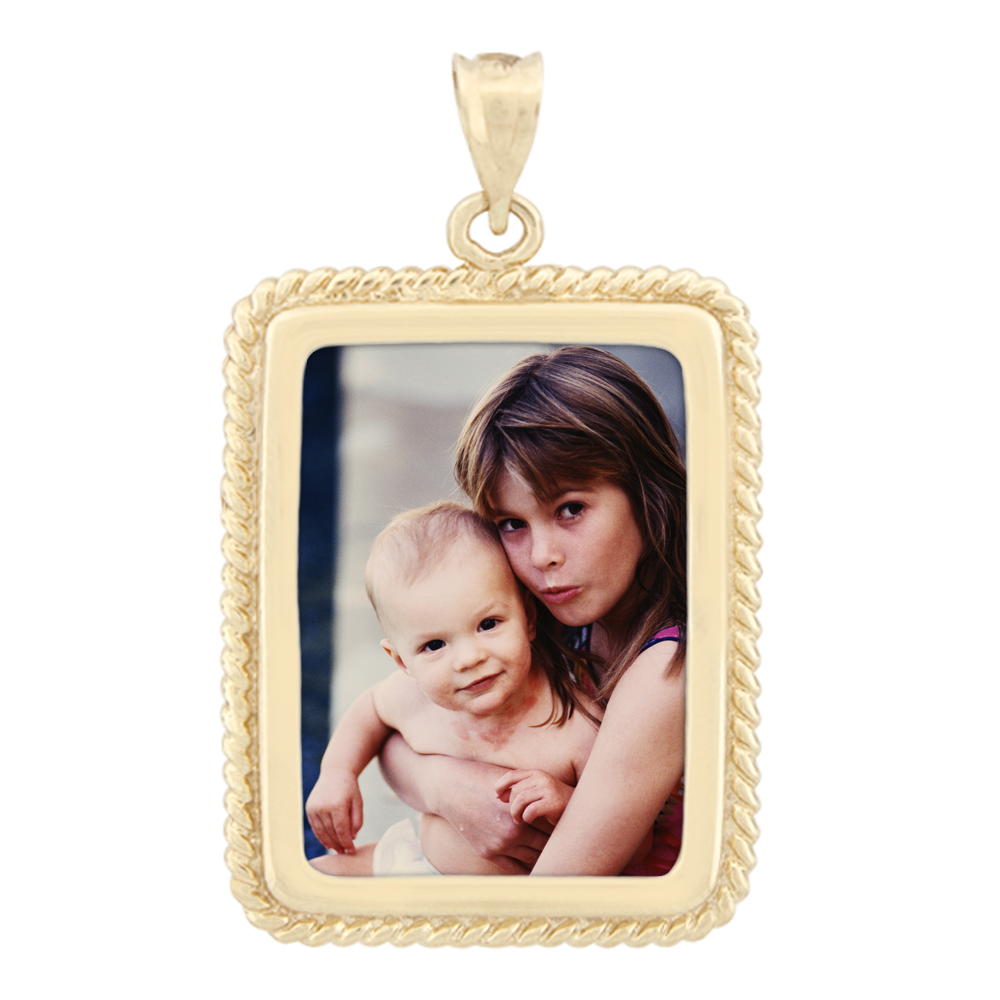 Rectangle Twist Pendant