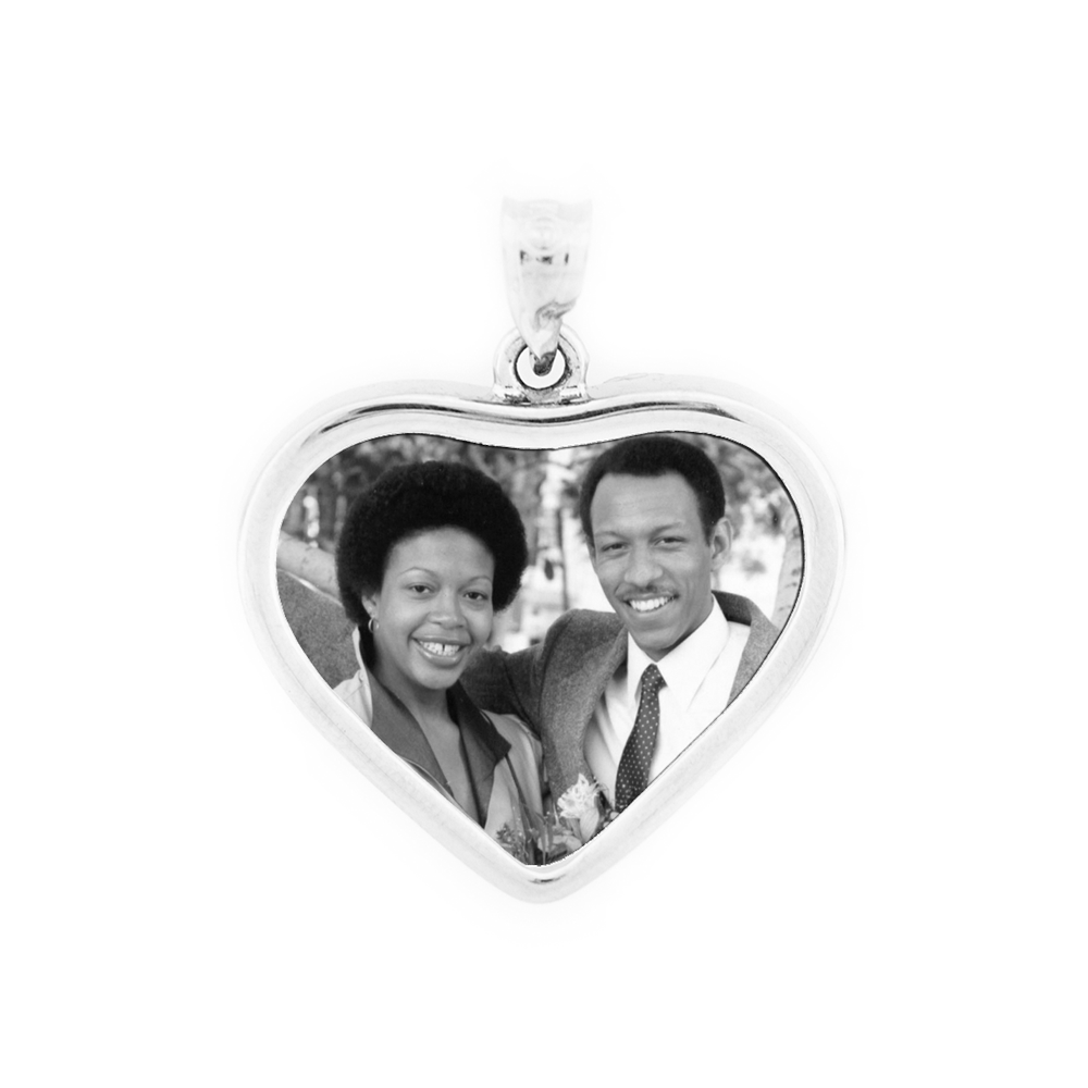 Small Heart Classic Pendant - Sterling Silver