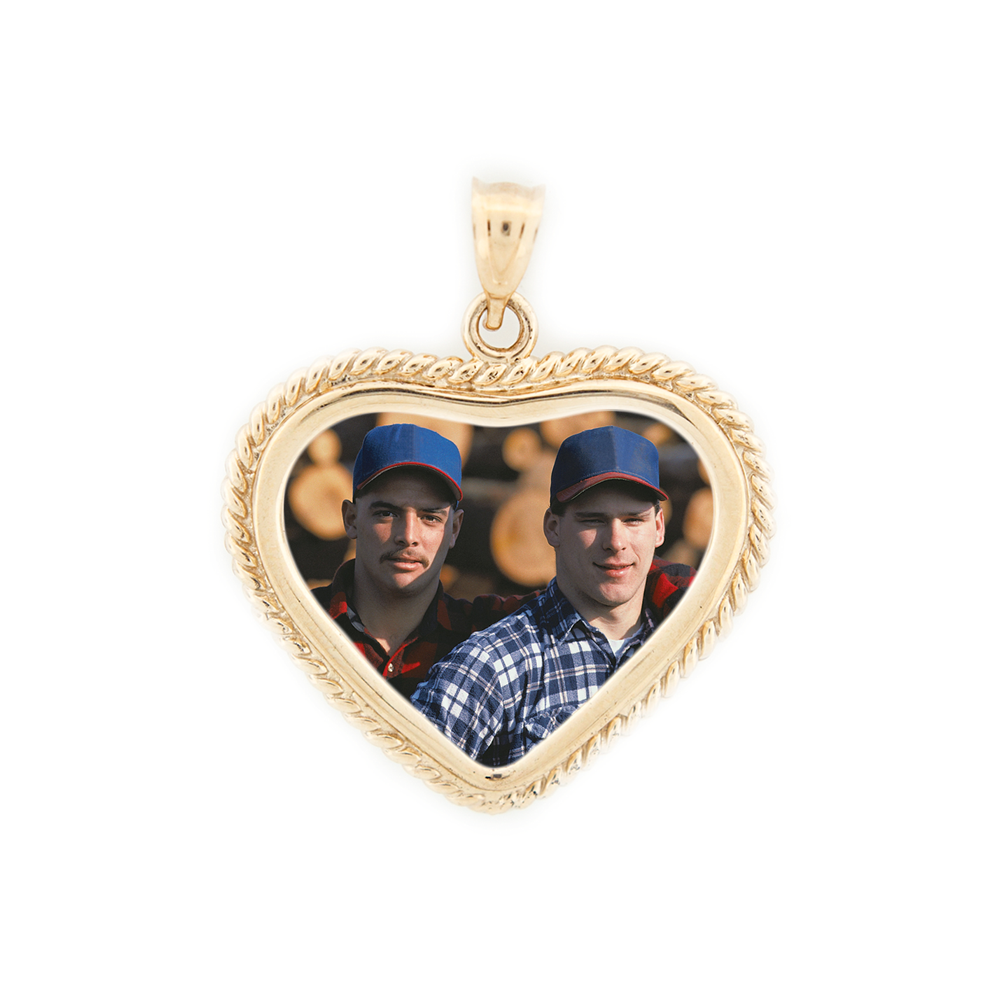 Small Heart Twist Pendant