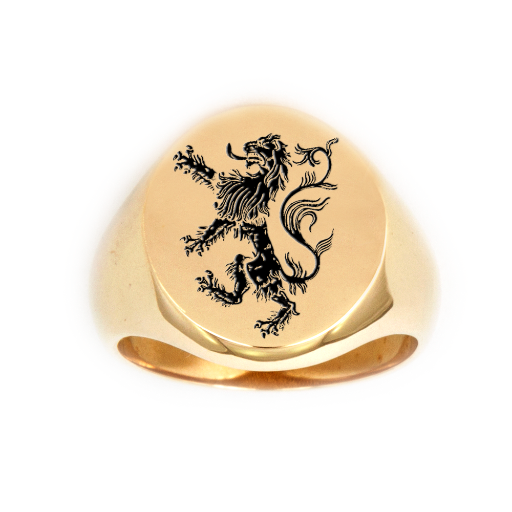 Oval Signet Ring 