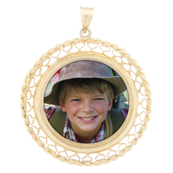Round Filigree Pendant