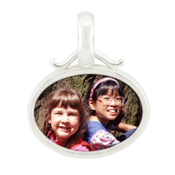 Oval Pendant - Sterling Silver