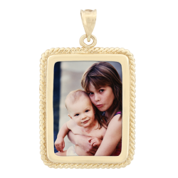 Rectangle Twist Pendant