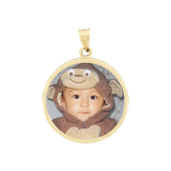 Small Round Classic Pendant