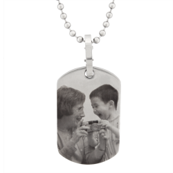 Classic Dog Tag - Stainless Steel