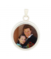 Round Keepsake Pendant - Sterling Silver