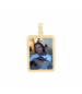 Small Rectangle Classic Pendant
